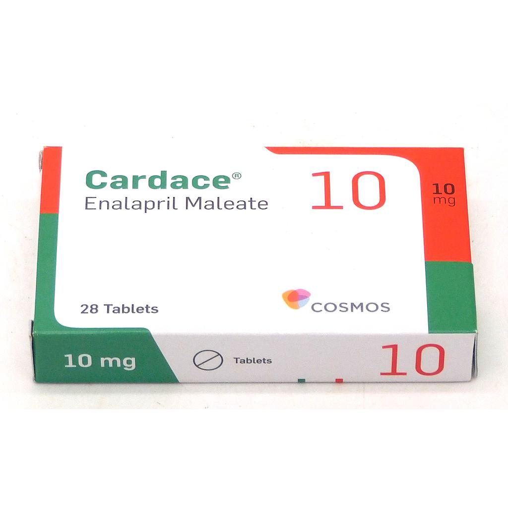 Enalapril 10mg Tablets (Cardace)  