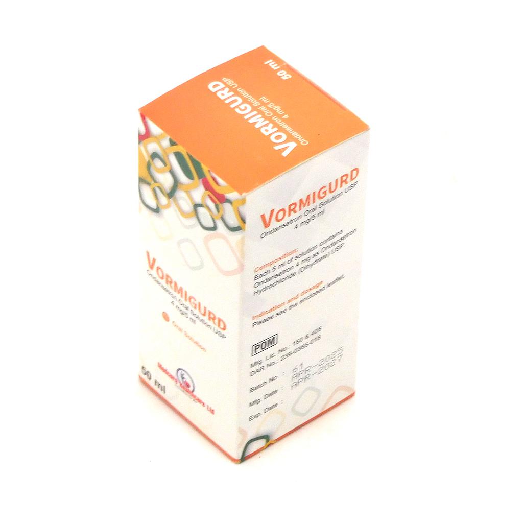 Ondansentron Syrup 2mg/5ml 50ml (Vomigurd)