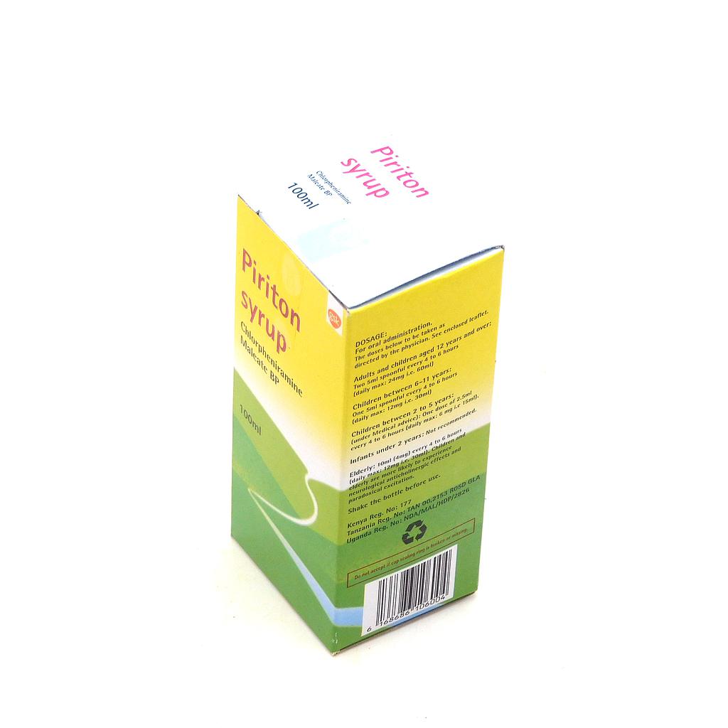 Chlorpheniramine Syrup 100ml (Piriton) 