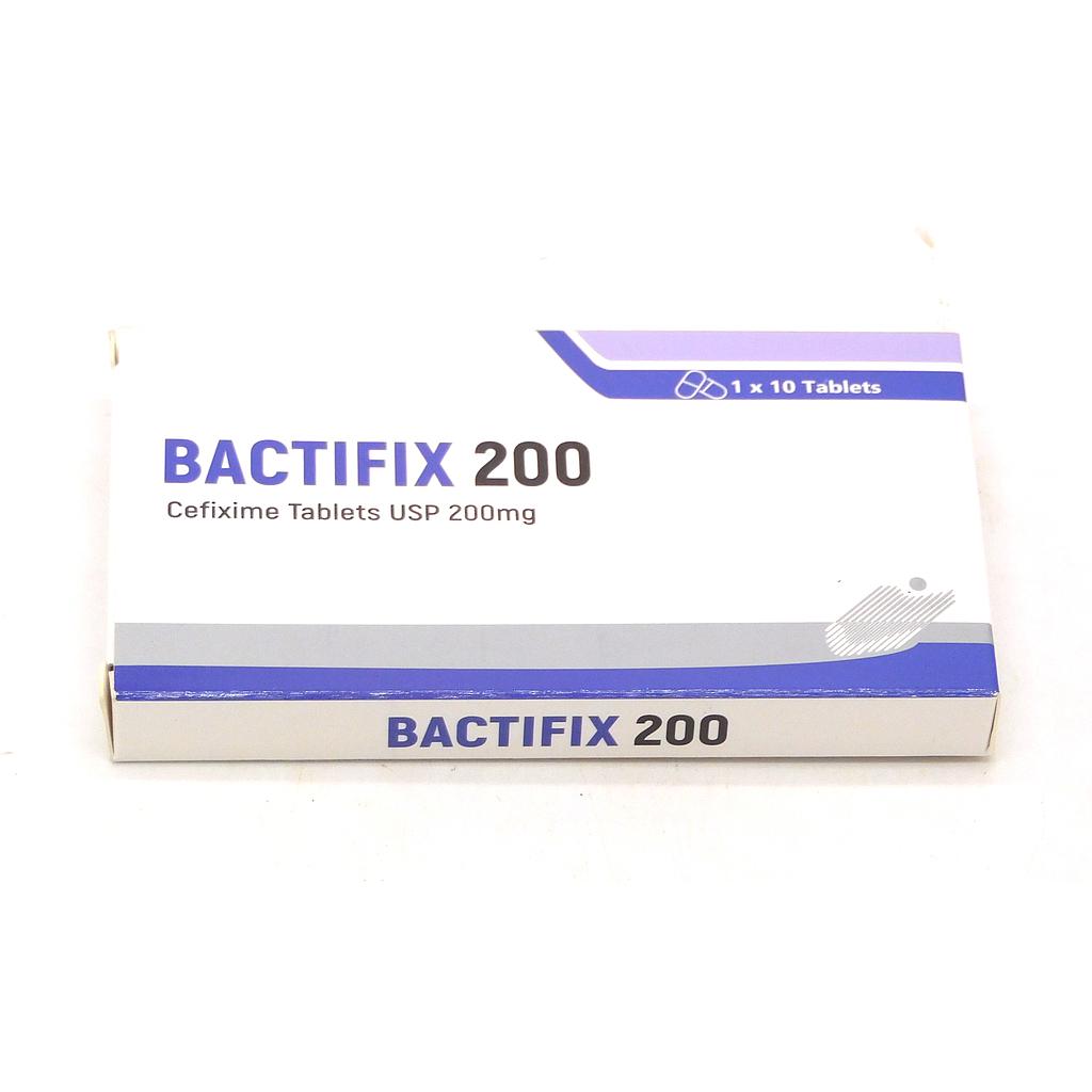 Cefixime 200mg Tablets (Bactifix 200)