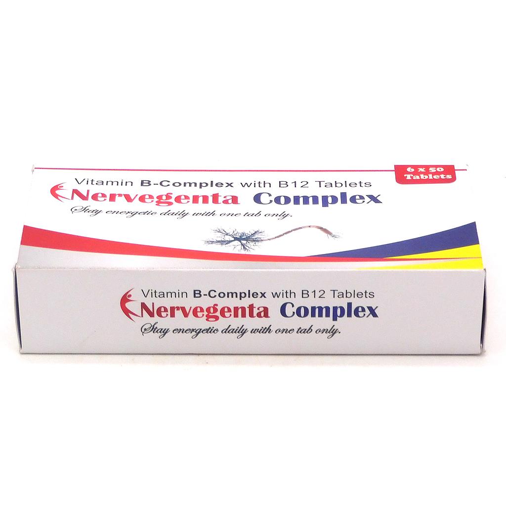 Vitamin B Complex Tablets Blister (Nervegenta Complex) 