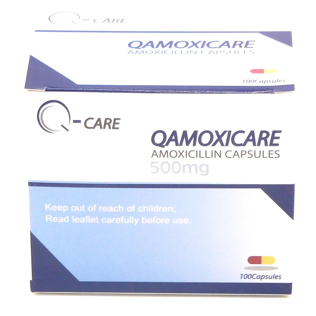 Amoxicillin 500mg Capsules (Qamoxicare)
