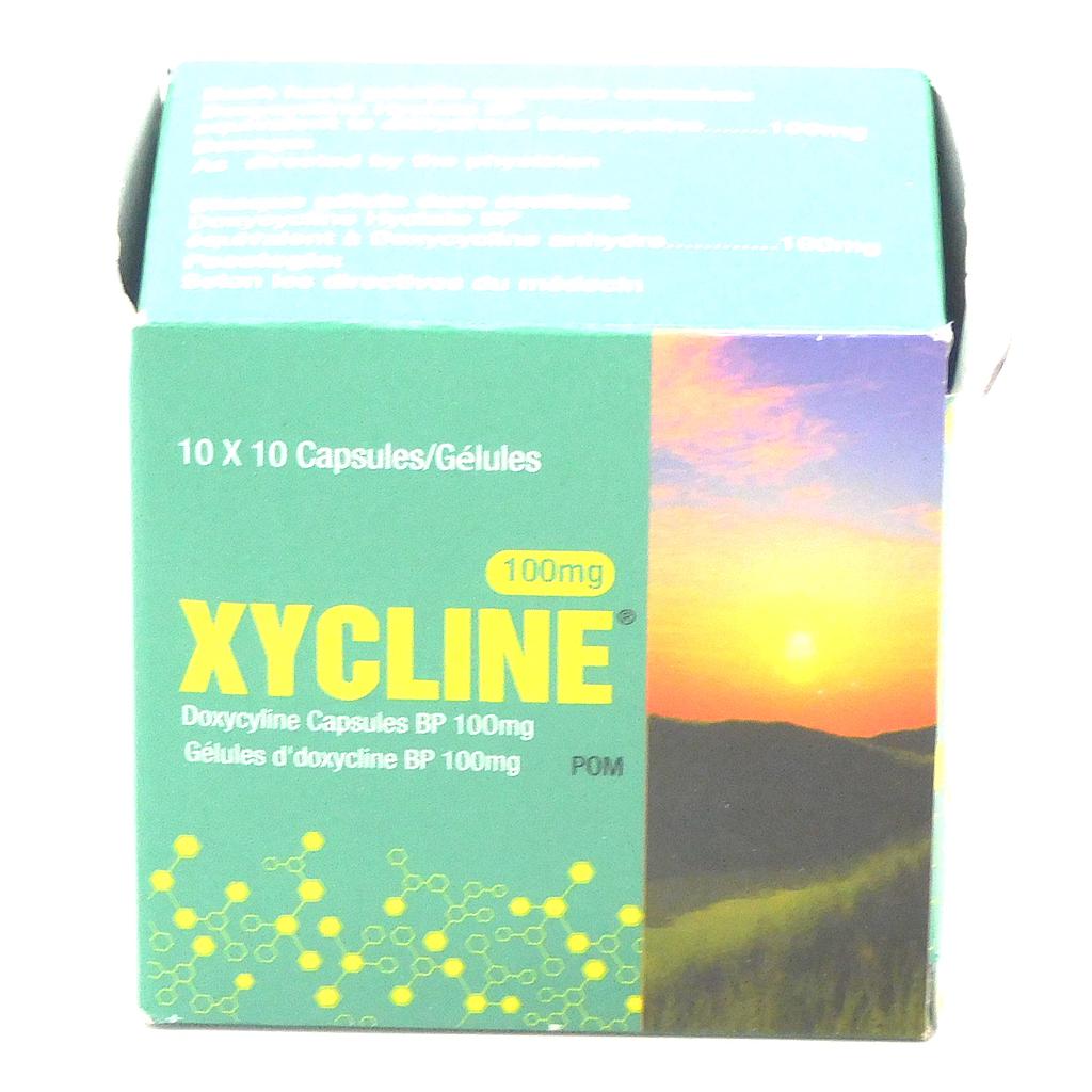 Doxycycline 100mg Capsules Blister (Xycline)
