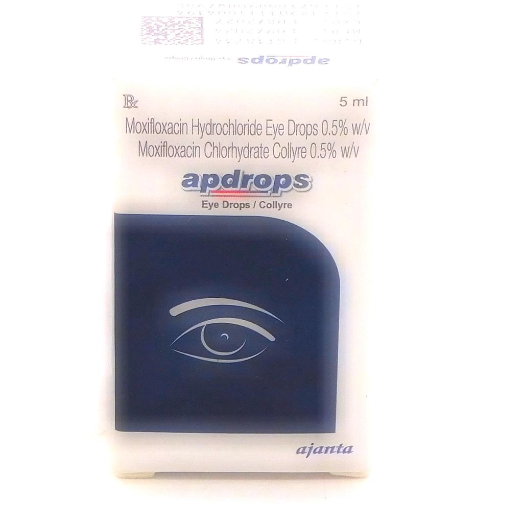 Moxifloxacin 0.5% w/v and Dexamethasone 0.1% w/v Eye Drops 3ml (Apdrop) 