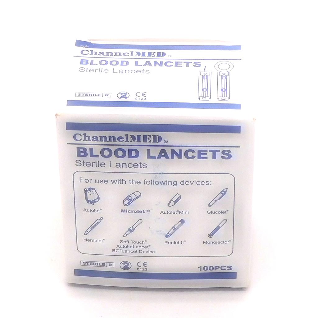 Sterile Blood Lancets (ChannelMed)