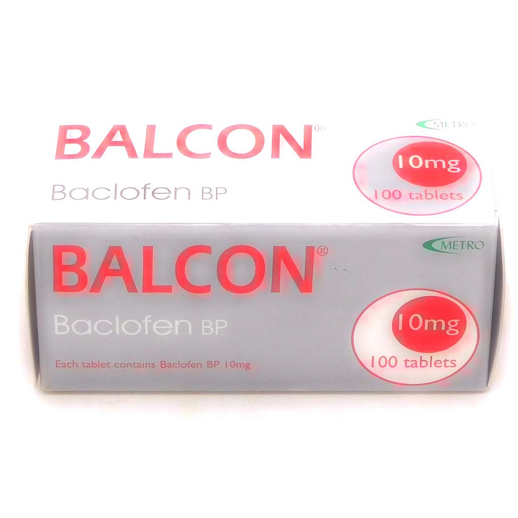 Baclofen 10mg Tablets I.P. (Balcon) 