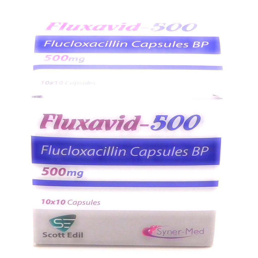 Flucloxacillin 500mg Capsules (Fluxavid-500)