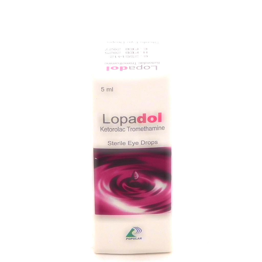 Ketorolac Eye Drops 5ml (Lopadol) 