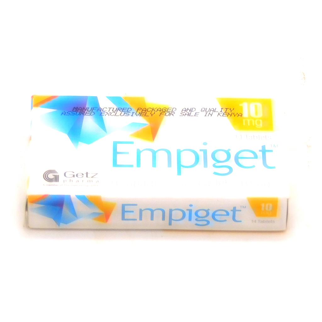 Empagliflozin 10mg Tablets (Empiget)  