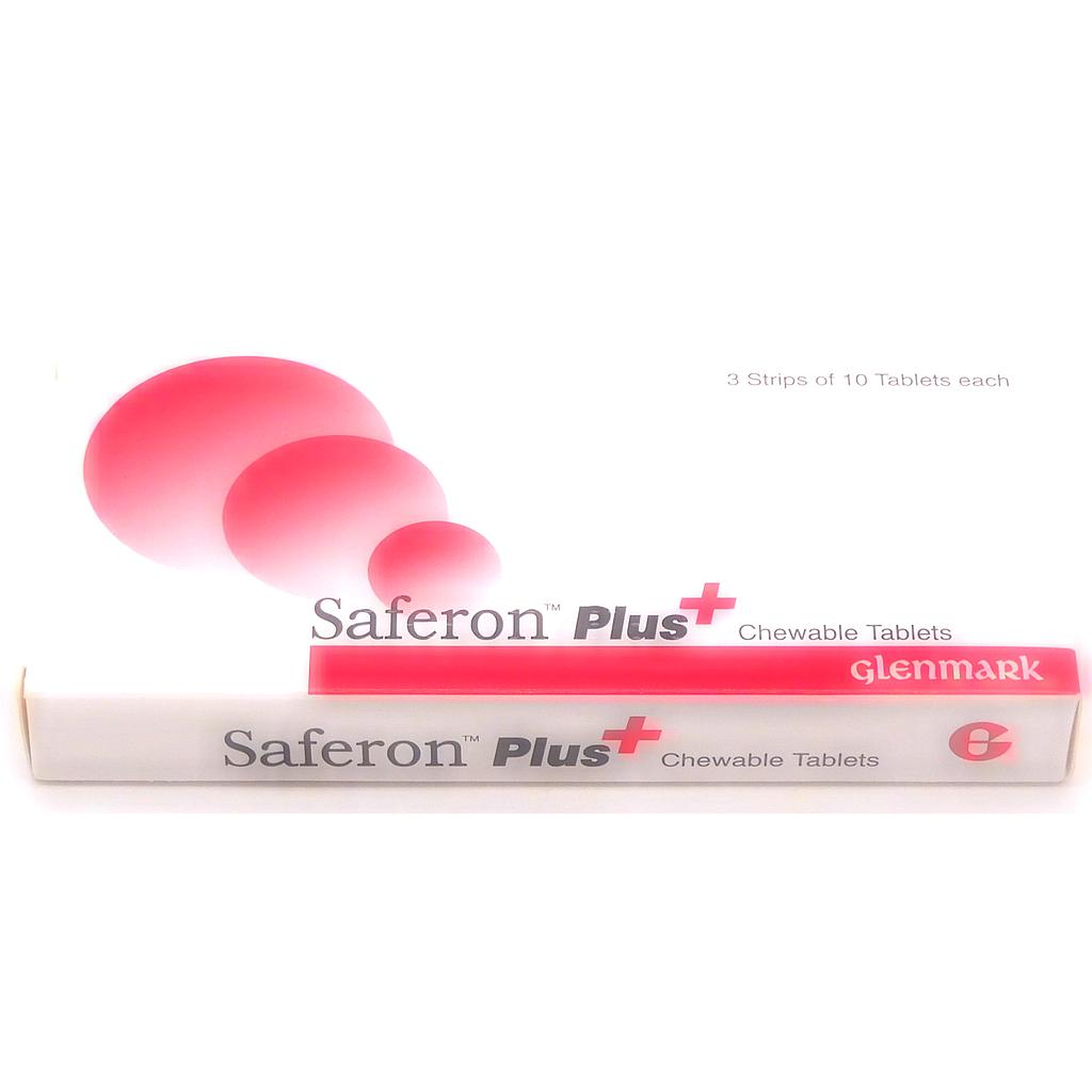 Iron/Folic Acid Tablets (Saferon Plus)