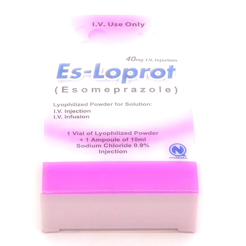 Esomeprazole 40mg Injection (Es-Loprot)