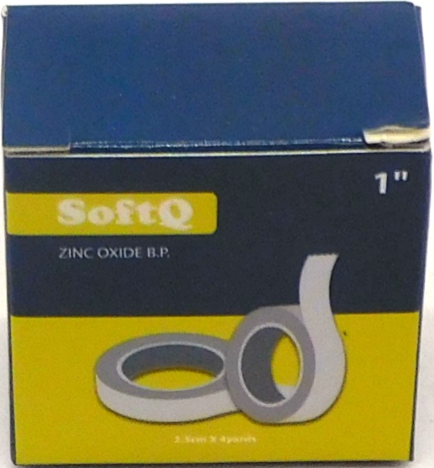 Zinc Oxide Plaster 1 inch (Soft Q)