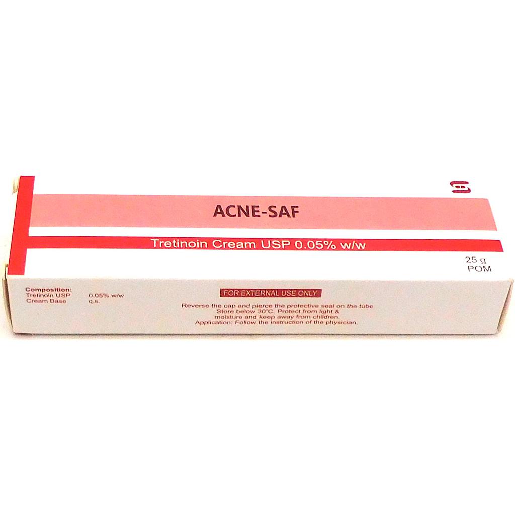 Tretinion 25g Cream (Acne-Saf)