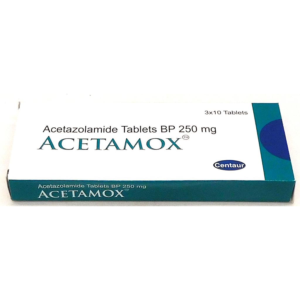 Acetazolamide 250mg (Acetamox) 