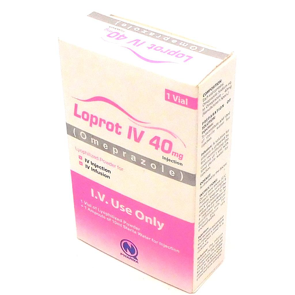 Omeprazole Injection 40mg (Loprot)
