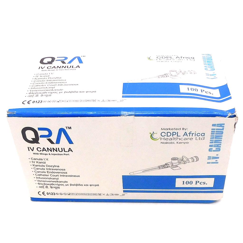 Cannula G24 - Yellow (QRA)