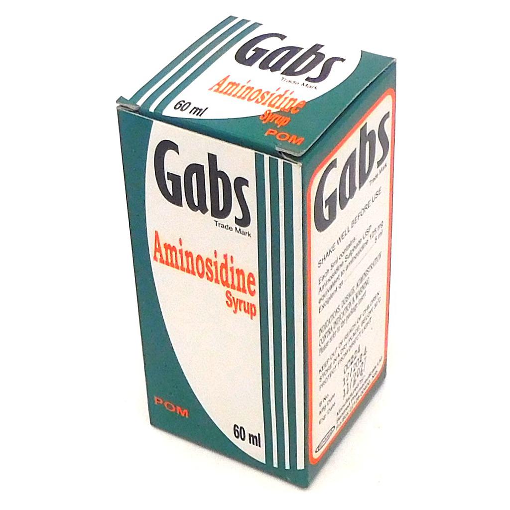 Aminosidine suspension 60ml (Gabs)