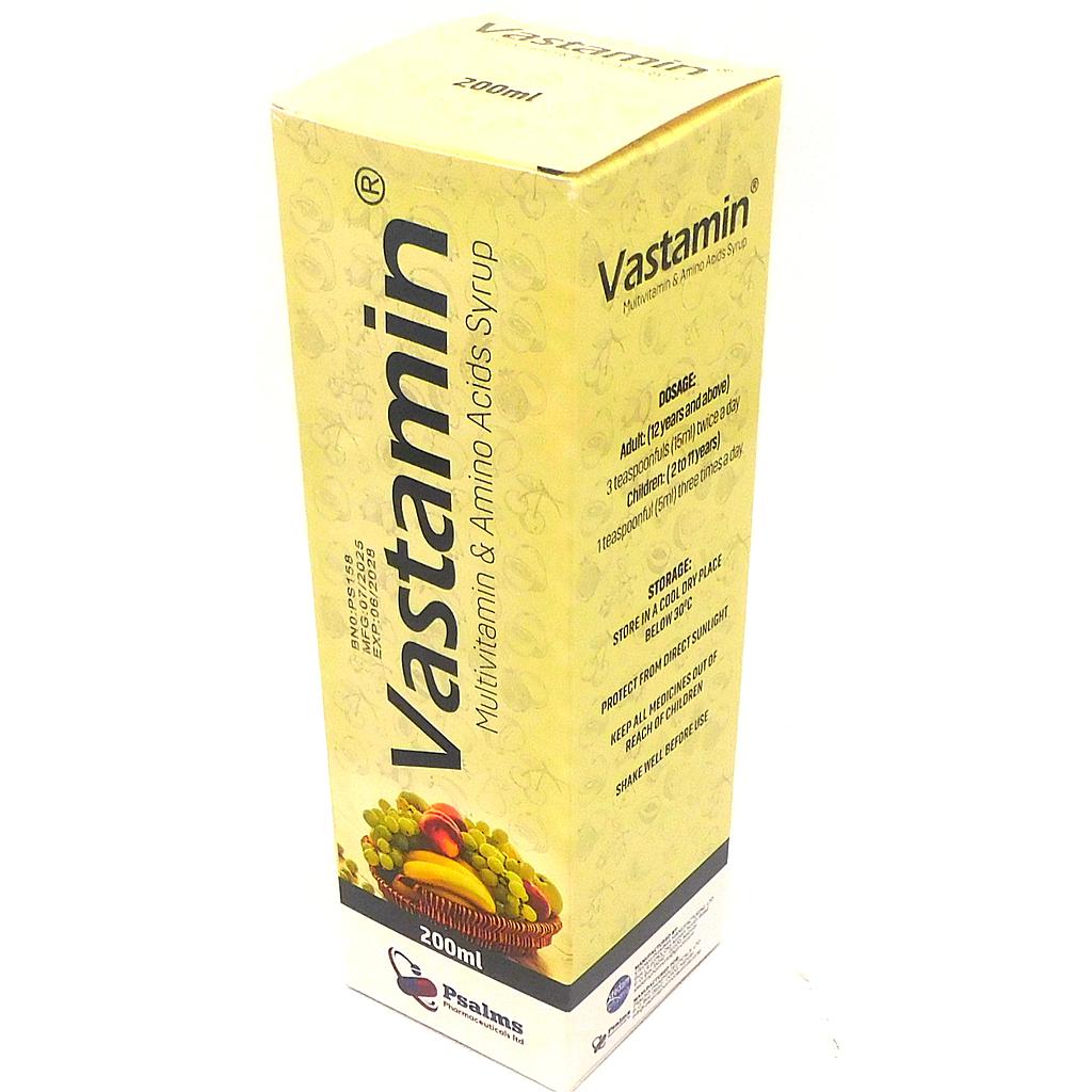 Vastamin 200ml Syrup (Sphinx) 