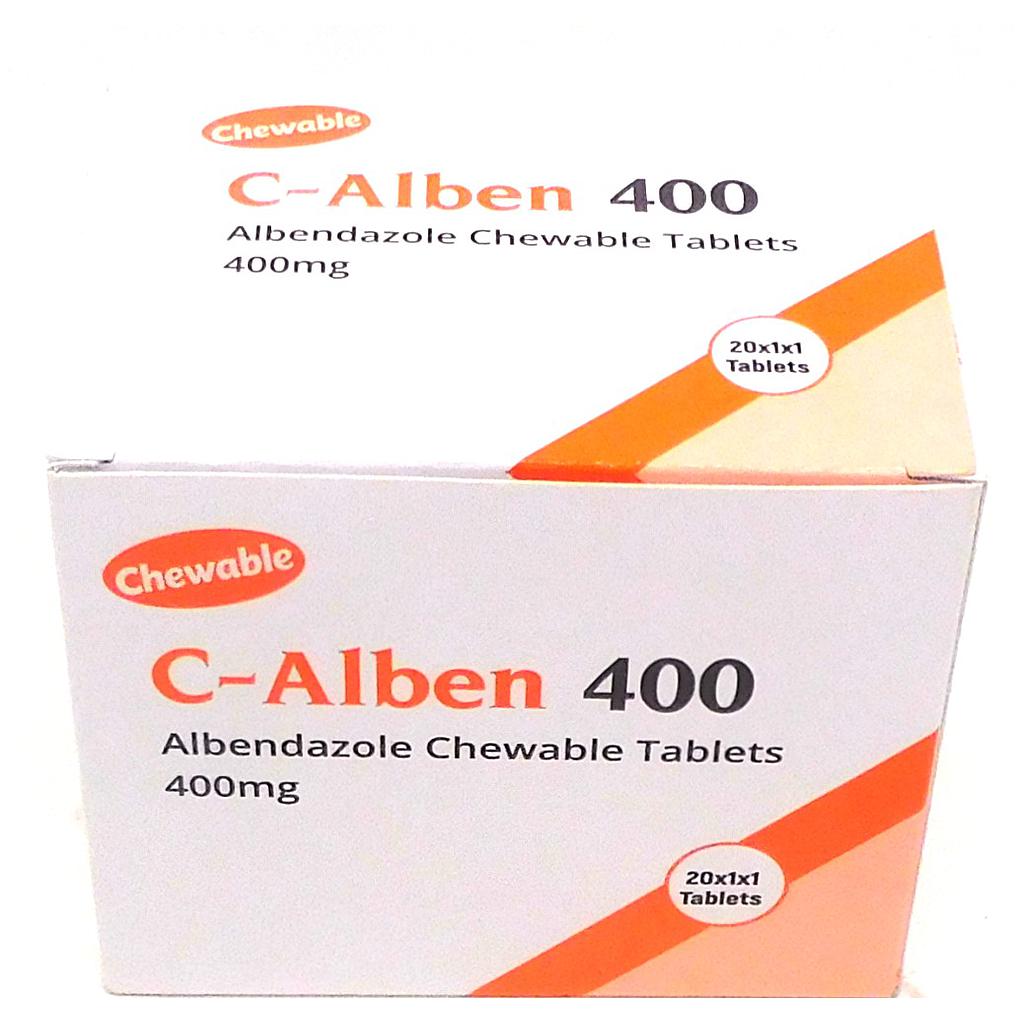 Albendazole 400mg Tablets (C-Alben)