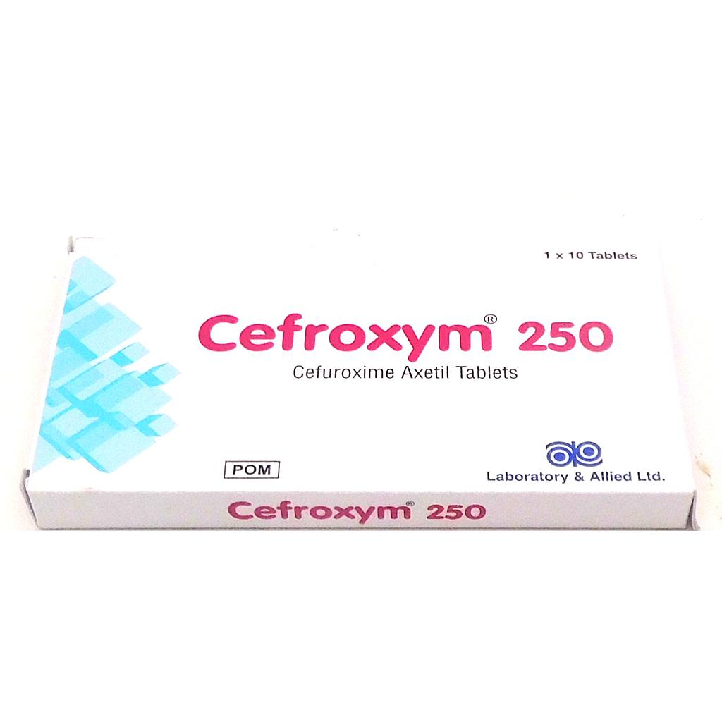Cefuroxime Axetil 250mg Tablets (Cefroxym 250)