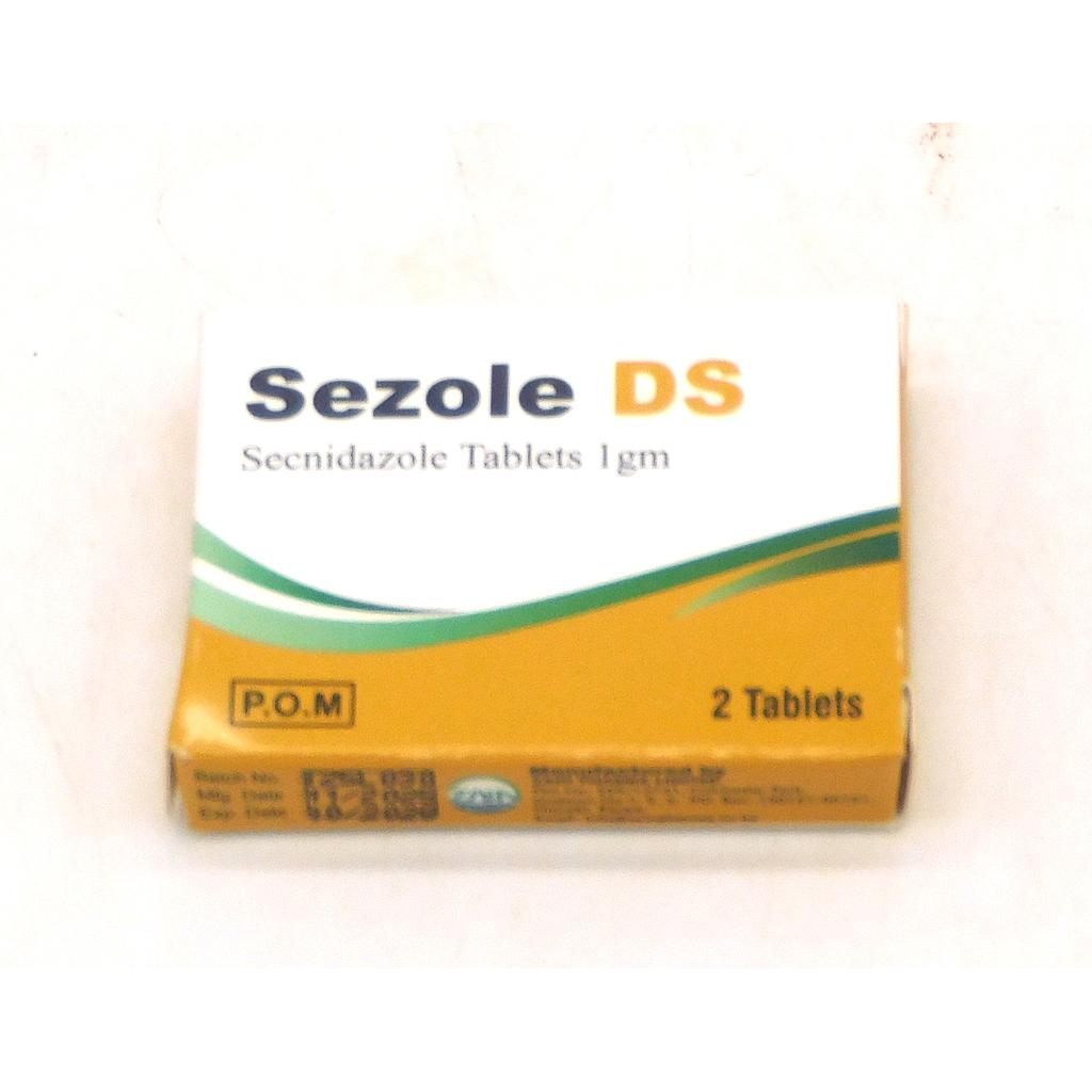 Secnidazole 1g Tablets (Sezole DS)