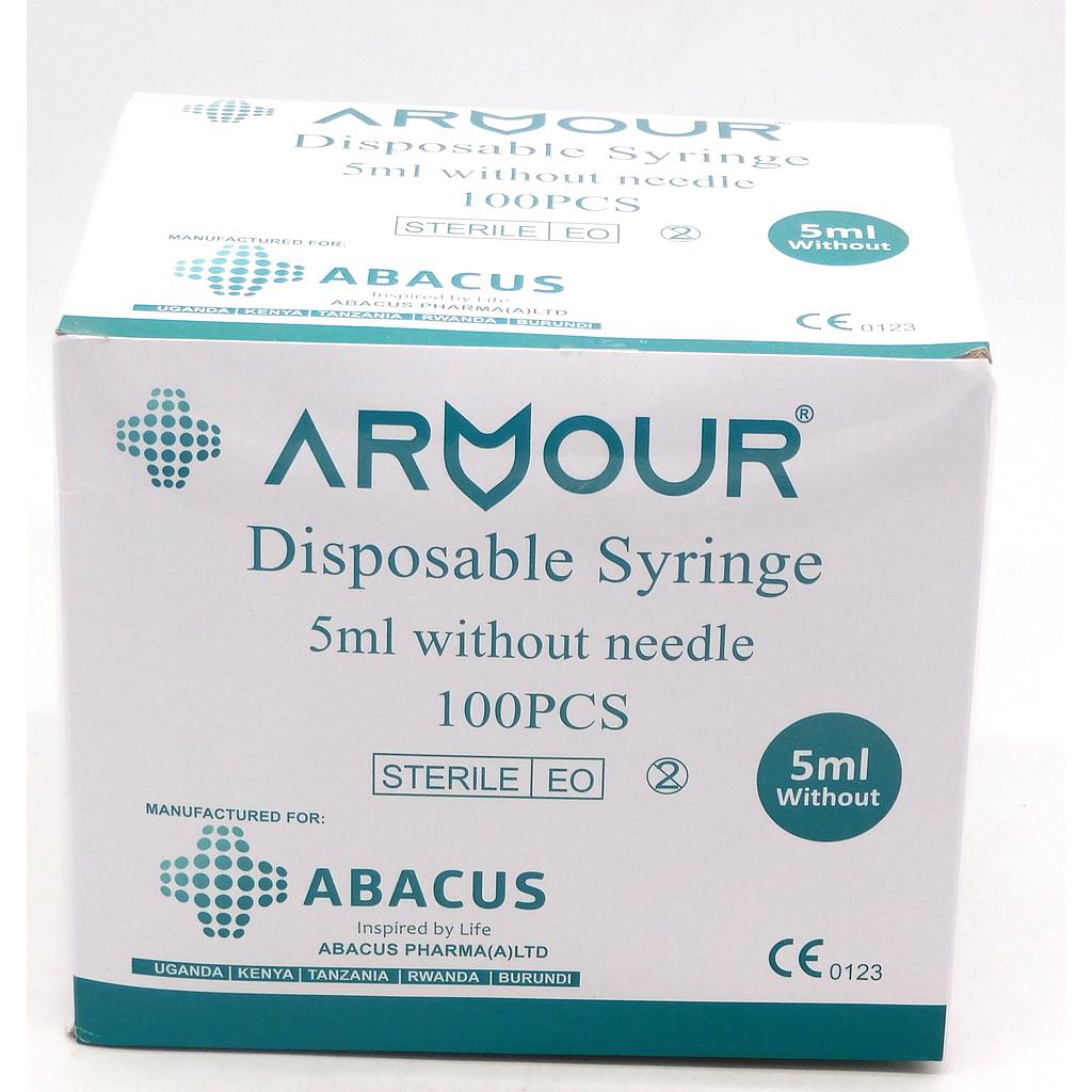Syringe 5cc Without Needle (Armour)