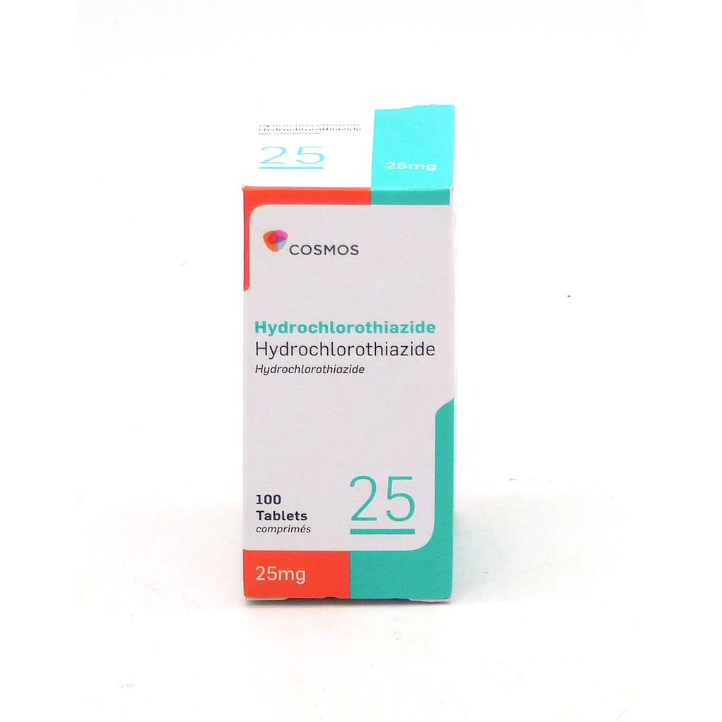 Hydrochlorothiazide 25mg Tablets (Cosmos) 