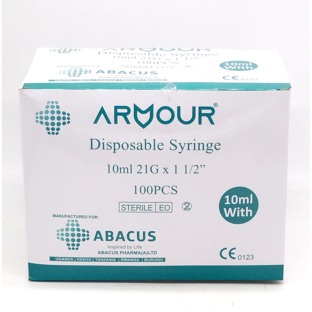 Syringe 10cc With Needle (Armour)