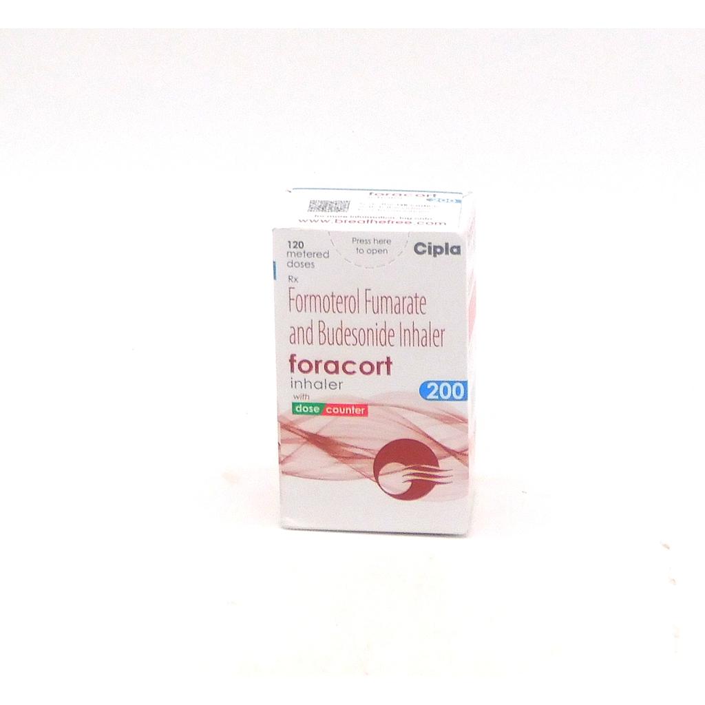 Formoterol Fumarate/Budesonide 200 Inhaler (Foracort 200)  