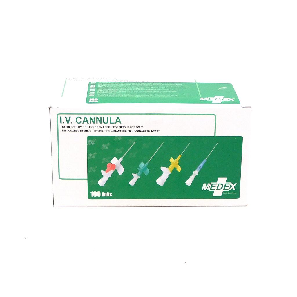 Cannula G24 - Yellow (Medex)