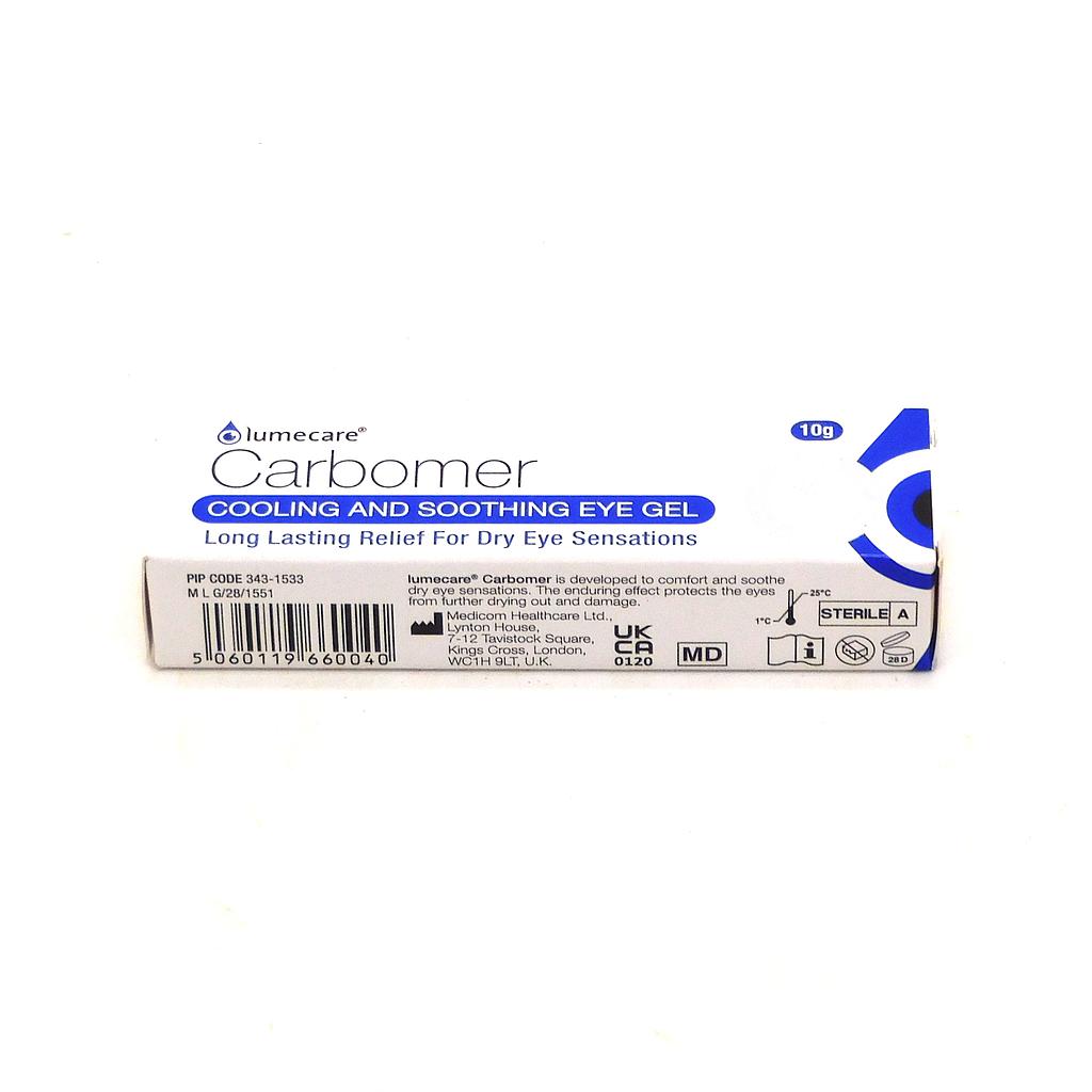 Lubricating Eye Gel 0.2% 10g (Carbomer) 