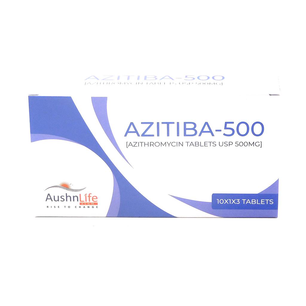 Azithromycin 500mg Tablets (Azitiba)
