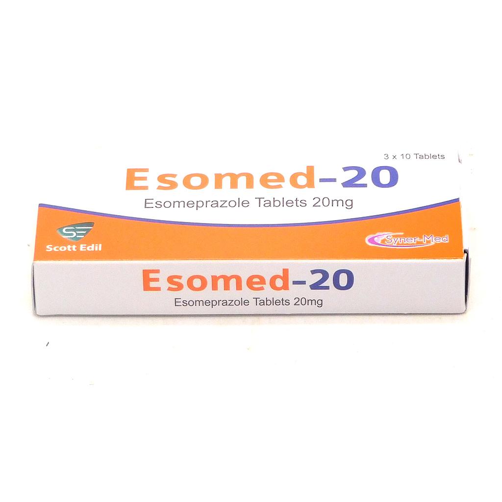 Esomeprazole 20mg Tablets (Esomed-20)