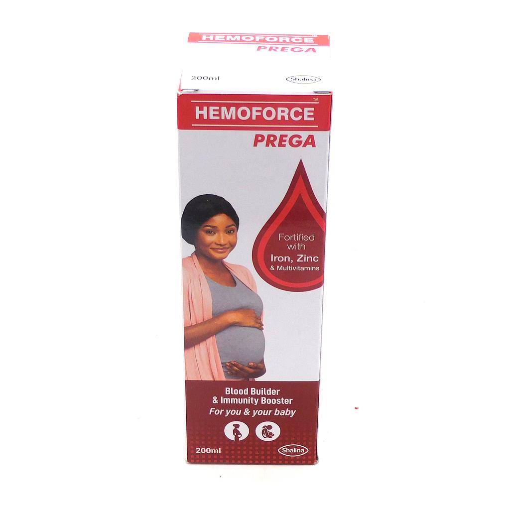 Hemoforce Prega Syrup 200ml (Shalina) 