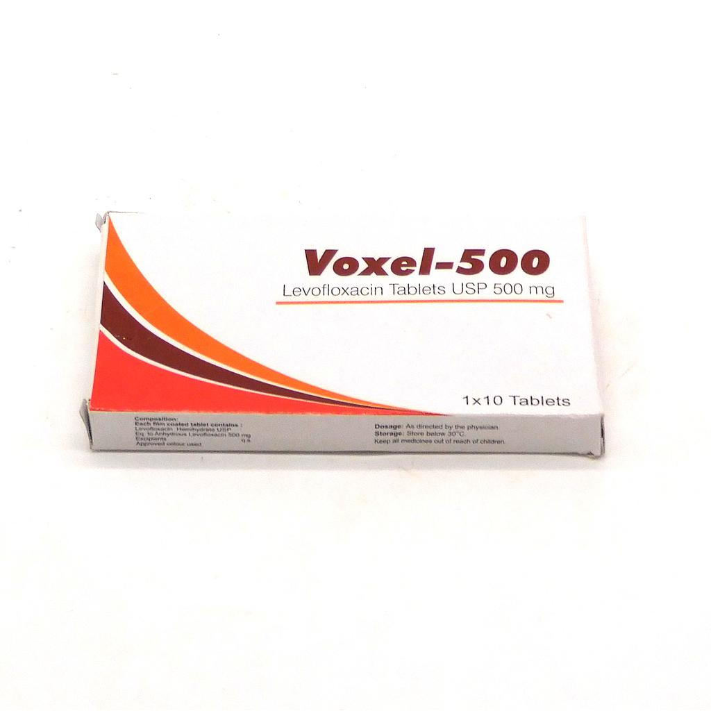 Levofloxacin 500mg Tablets (Voxel)