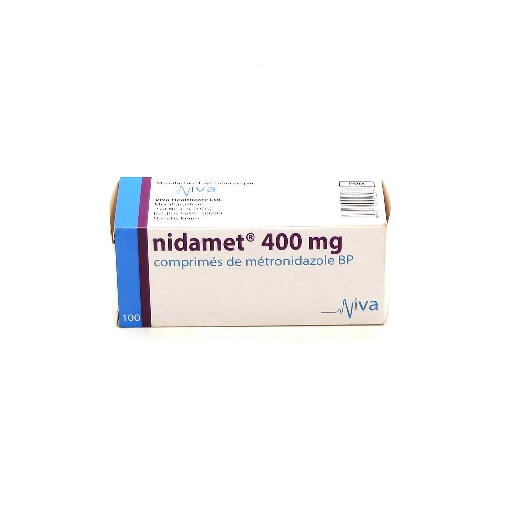 Metronidazole 400mg Tablets Blister (Nidamet)