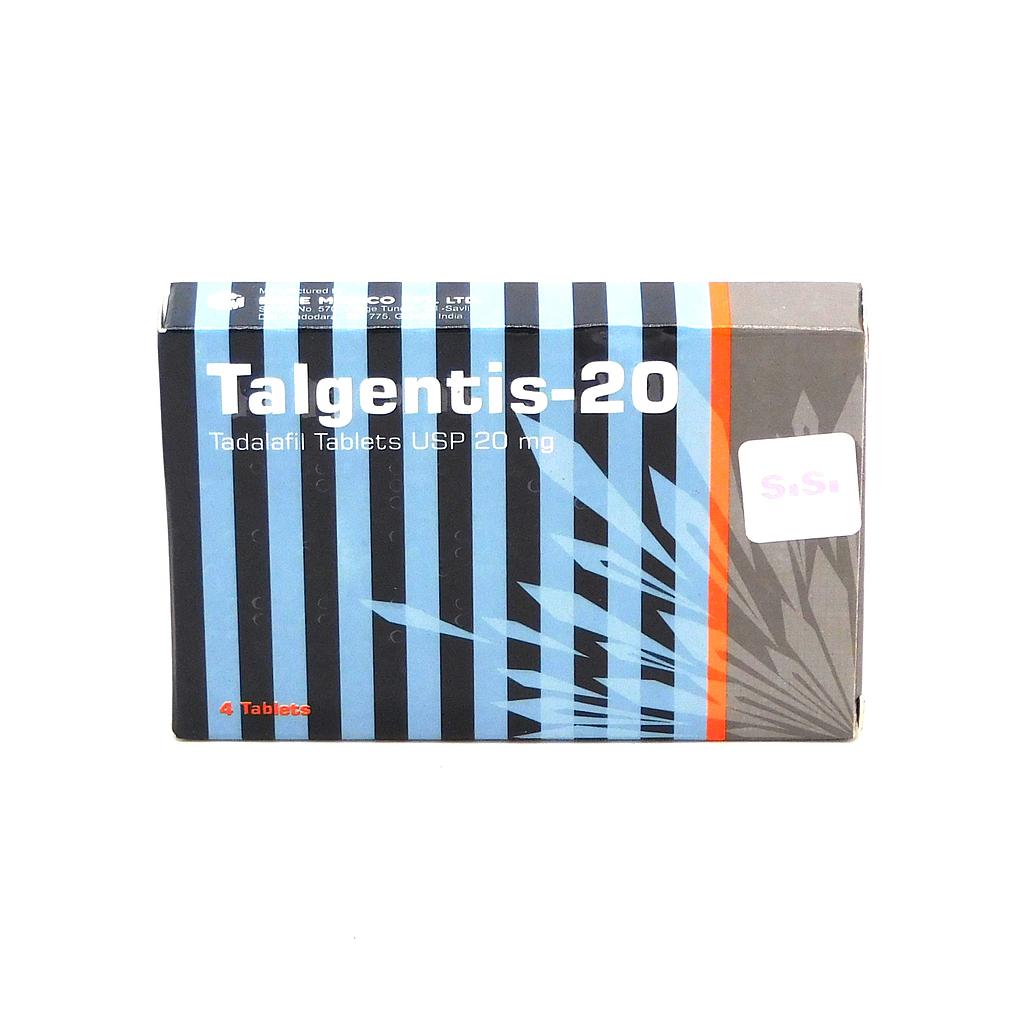 Tadalafil 20mg Tablets (Talgentis)