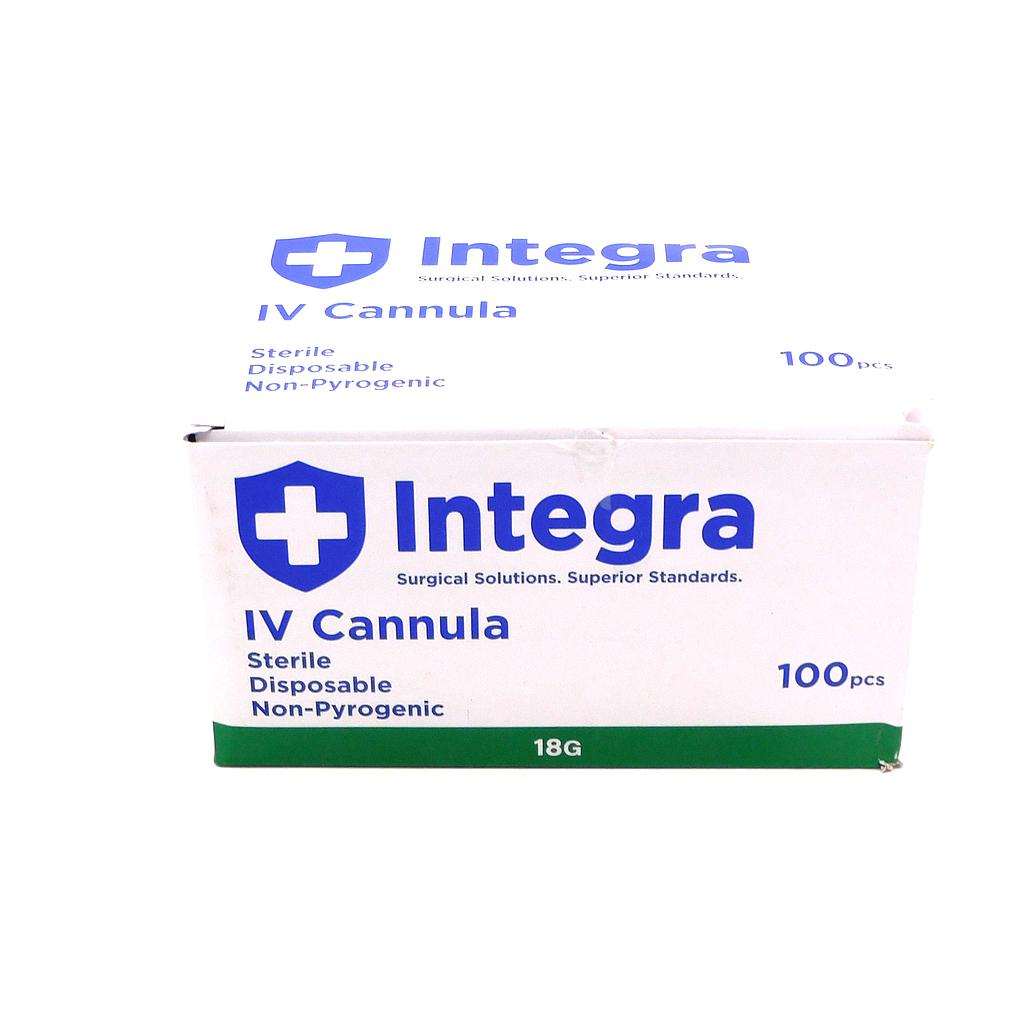 Cannula G18 - Green (Integra)