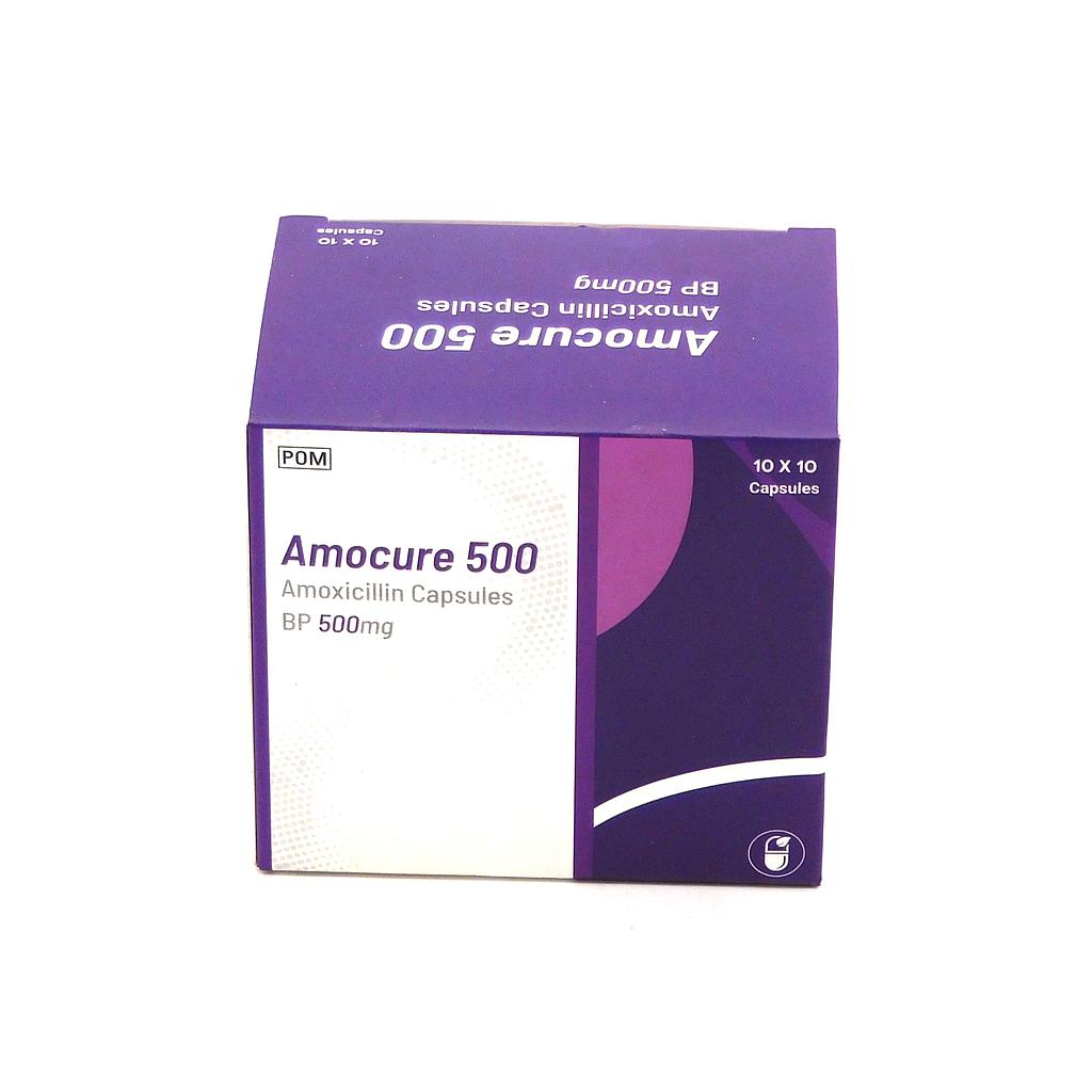 Amoxicillin 500mg Capsules (Amocure 500)