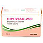 Erythromycin 250mg Tablets Blister (Erystar)