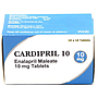 Enalapril 10mg Tablets (Cardipril)